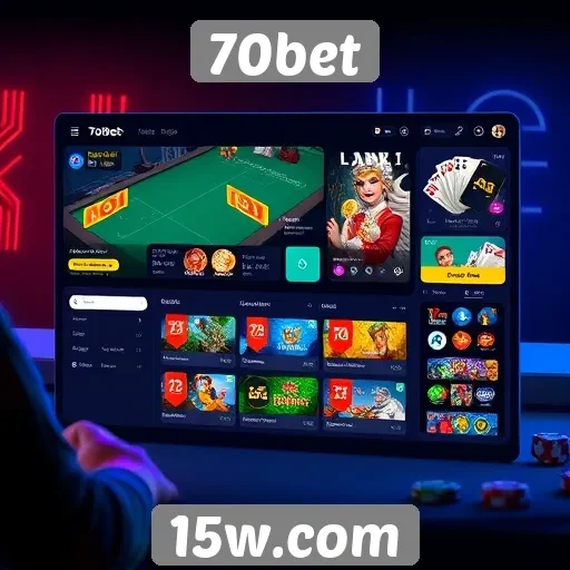Interface e usabilidade do 70bet para jogadores