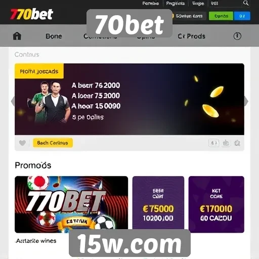 Promoções exclusivas atraem novos jogadores para 70bet