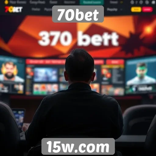 Avaliação da experiência do usuário no site 70bet
